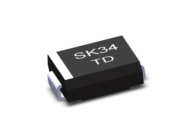 diodo superficial SMC del rectificador 3A 40V 1N5822 Sk34 Smd de la barrera de Schottky del soporte 3.0a