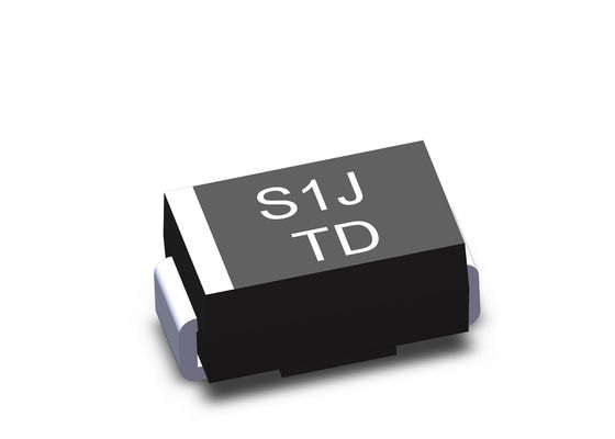 Soporte de la superficie del silicio del diodo 600V 1A de S1J SMD
