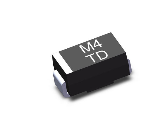 el diodo de rectificador de 1A 400V M4 SMD Sma hace el paquete de la huella 214ac