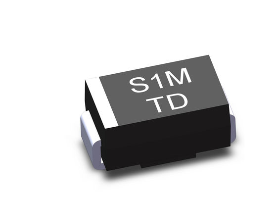Diodo de rectificador superficial del soporte de S1M SMD 1 amperio 1000V