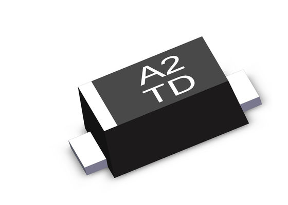 huella del paquete del diodo de rectificador de 100V 1 amperio SMD A2 Sod123fl