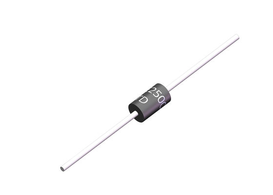 El diodo axial bidireccional 1.5KE250CA de la amortiguador de onda de los diodos 250V 1500W de las TV HACE 27