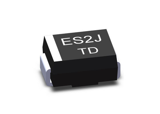 paquete rápido estupendo ES2J ES2G ES2A del diodo de rectificadores de la recuperación de 2A 600V SMD