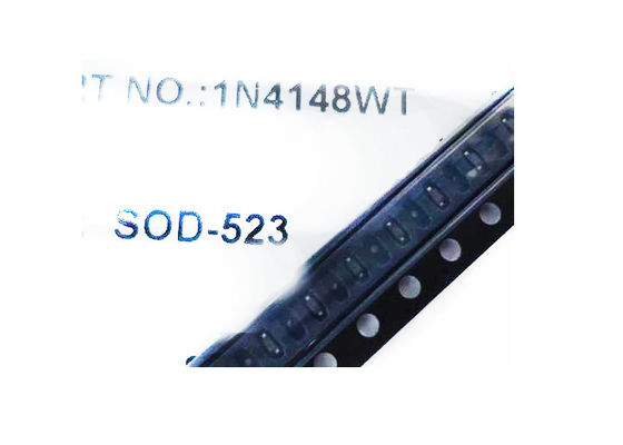 Pequeño paquete de alta velocidad 1N4148WT del CÉSPED 523 SMD del diodo de transferencia de la señal 4148