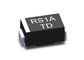 El diodo rápido 1A 200V de la recuperación de RS1D FRD HACE el soporte de la superficie del paquete GPP de 214AC SMA